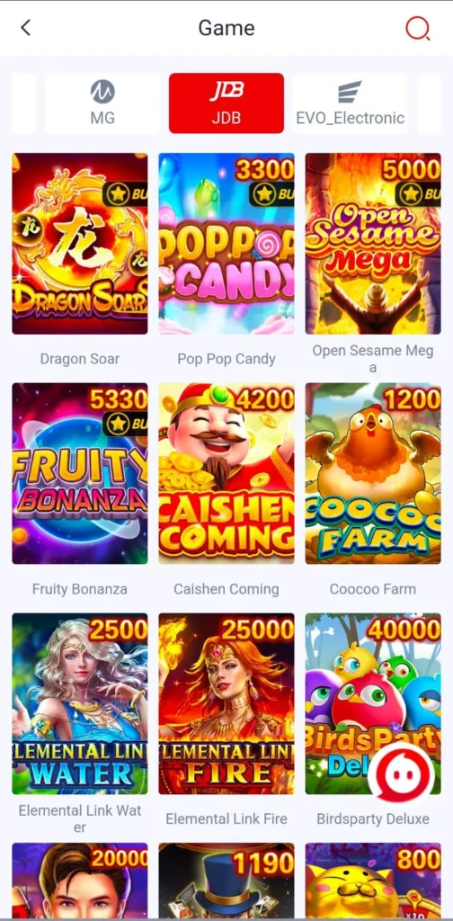 Casino Games In PAKSTAR Game